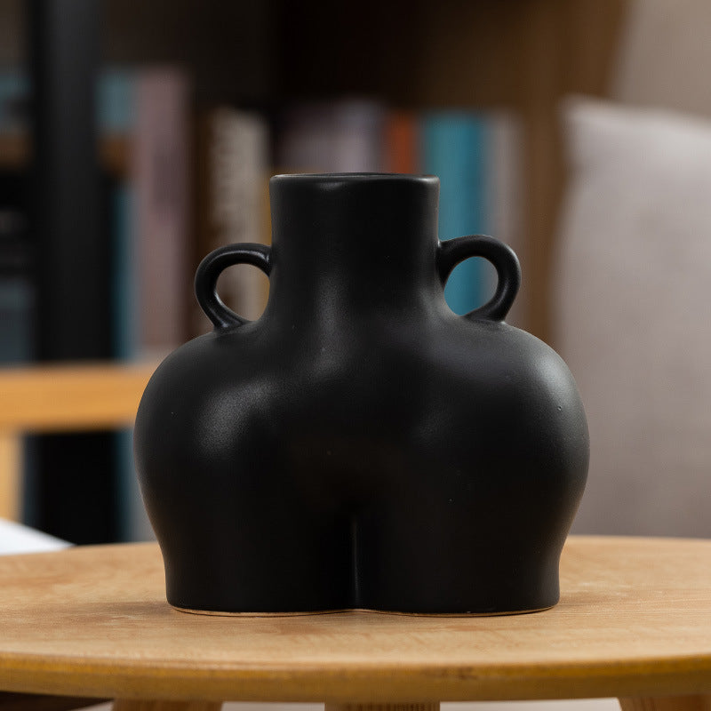 Sculptural decorative vase