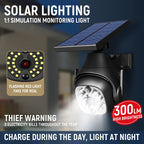 SolarSense Outdoor Motion Wall Light