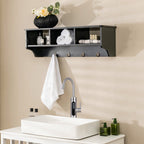 EntryDrop Wall Cubby + Hook Organizer