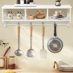 EntryDrop Wall Cubby + Hook Organizer