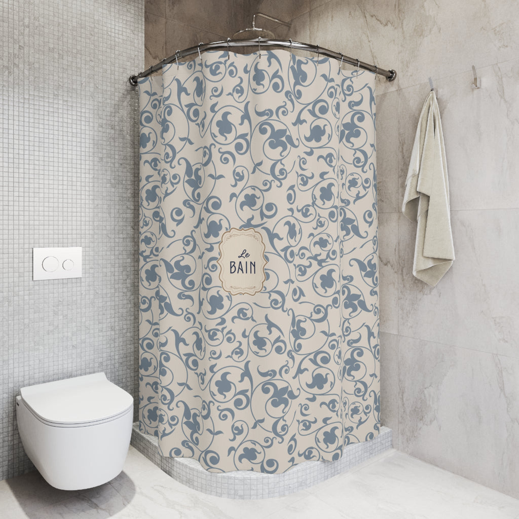 Le Bain Floral Shower Curtain