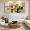 Soft Geometry Minimalist Canvas
