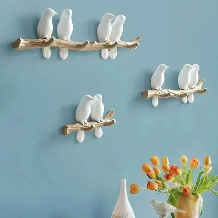 Nordic Bird Branch Wall Hooks — product view 12