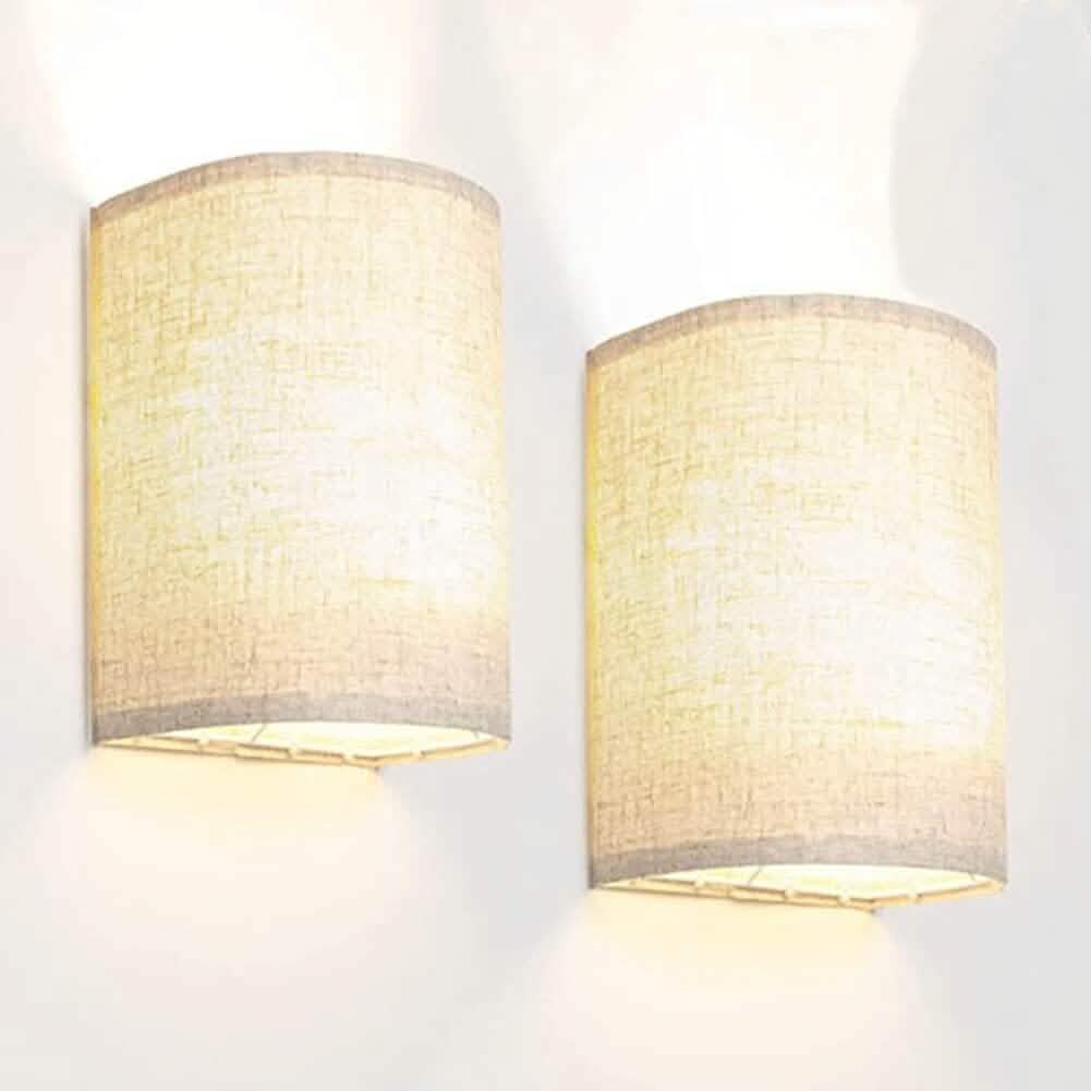 Wireless Magnetic Wall Sconces — Set of 2