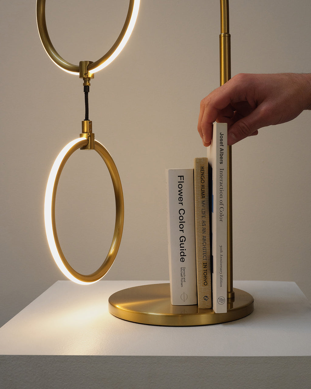 2 Ring Table Lamp