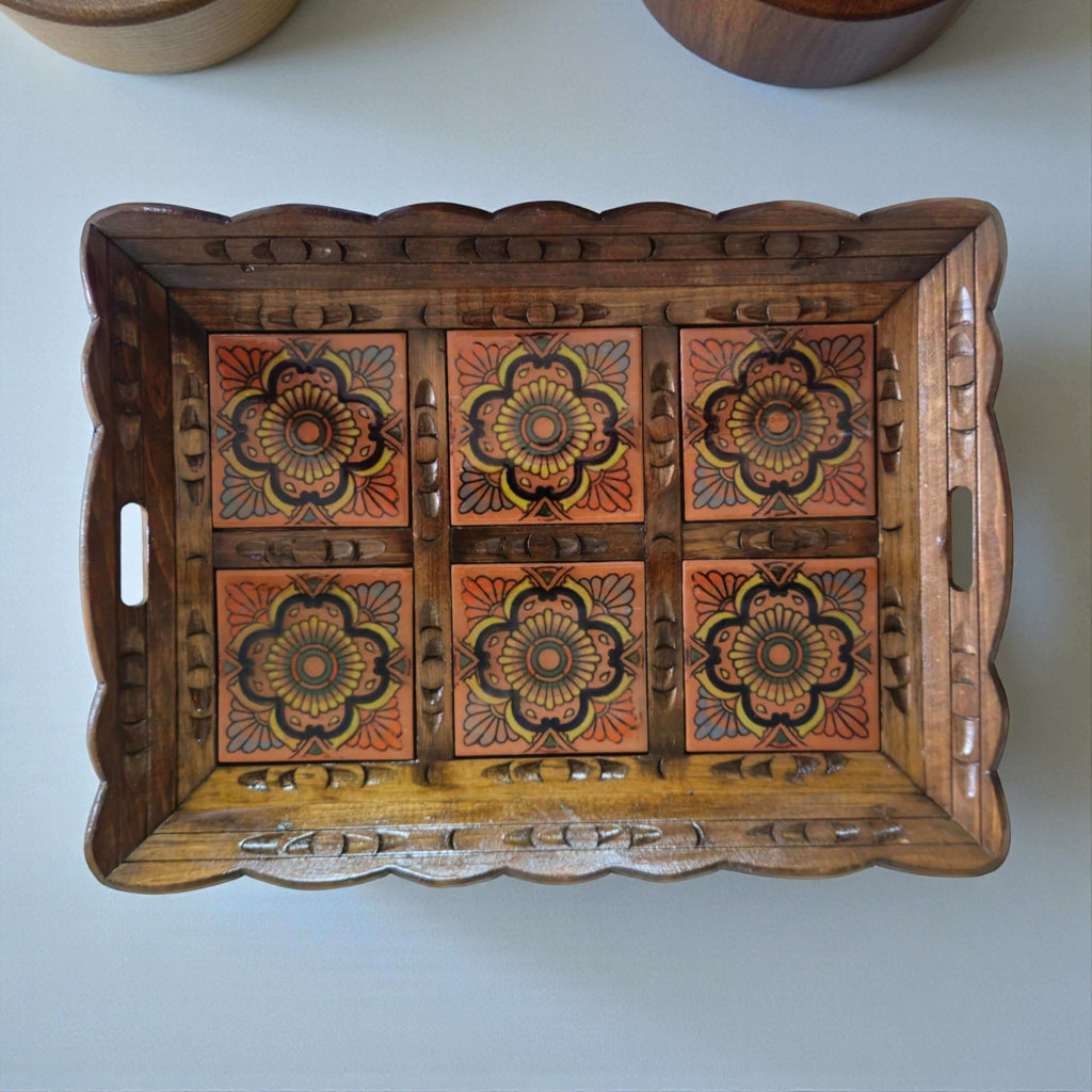 Talavera Tile Serving Tray