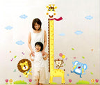 Giraffe Growth Chart Wall Decal — product view 2