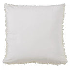 Ivory Faux-Lamb Fur Accent Pillow