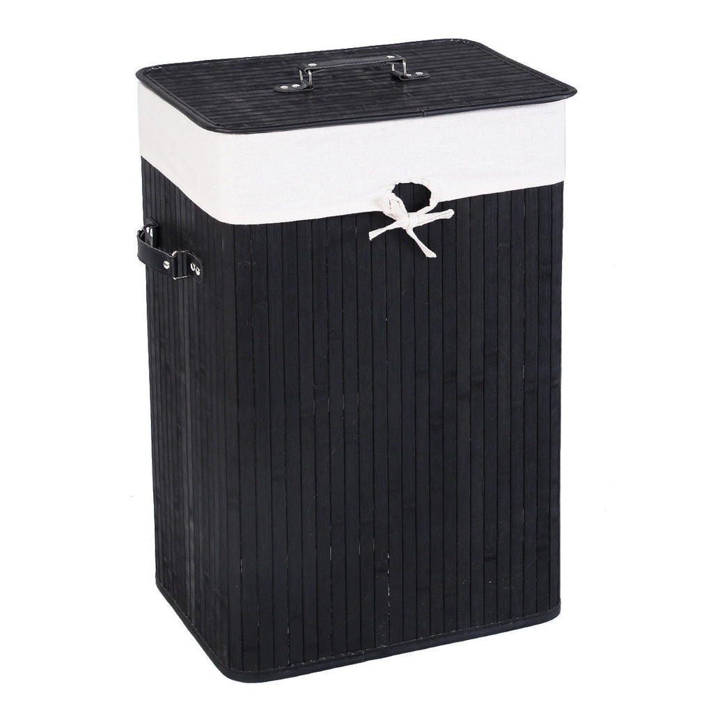 Bamboo Laundry Hamper with Lid