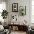 Window-Frame Plant Display Shelf — Set of 2