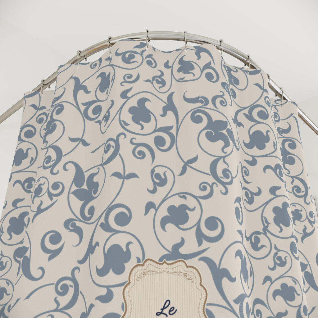 Le Bain Floral Shower Curtain