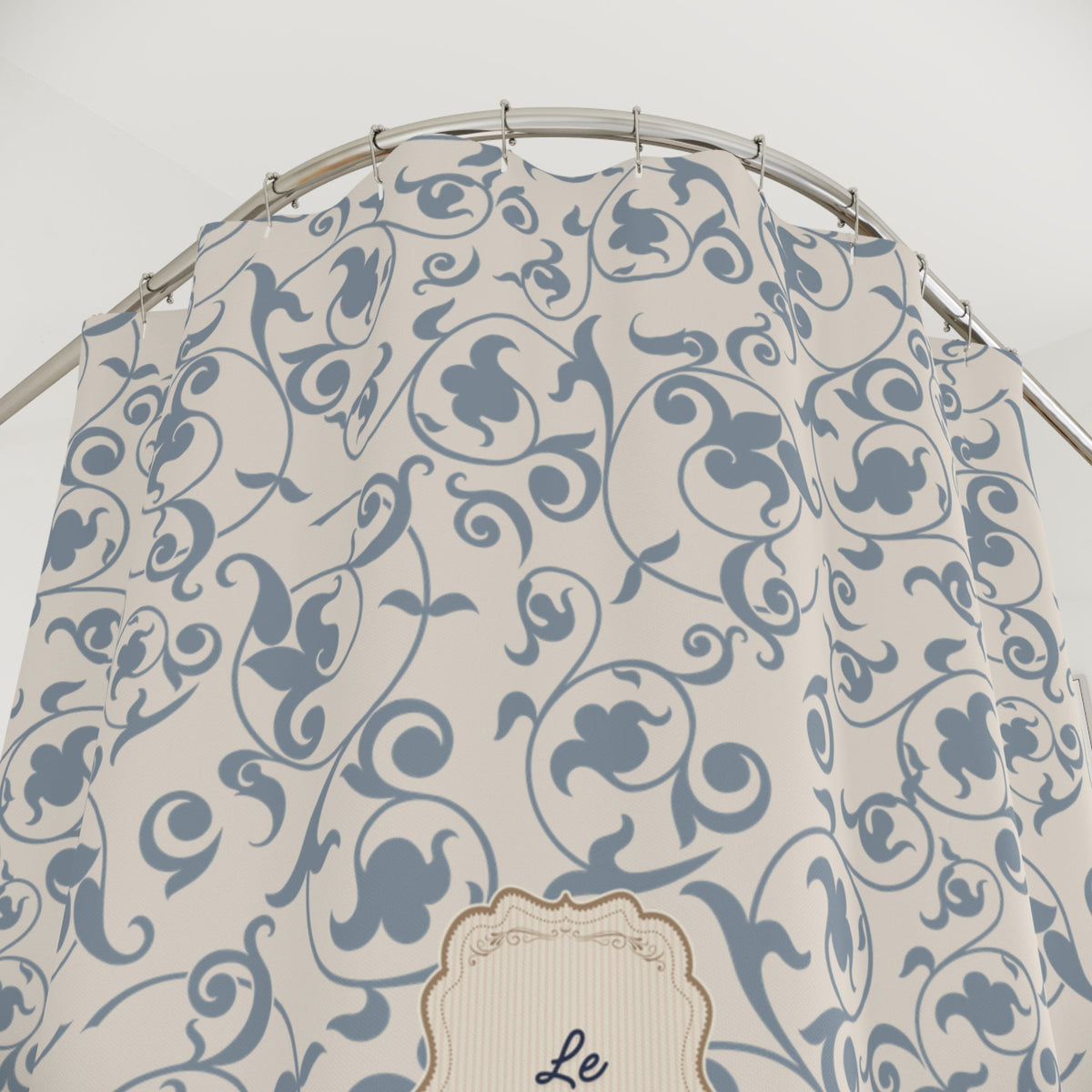 Le Bain Floral Shower Curtain