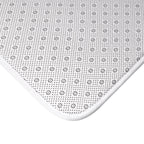 Le Bain Striped Bath Mat — Brown