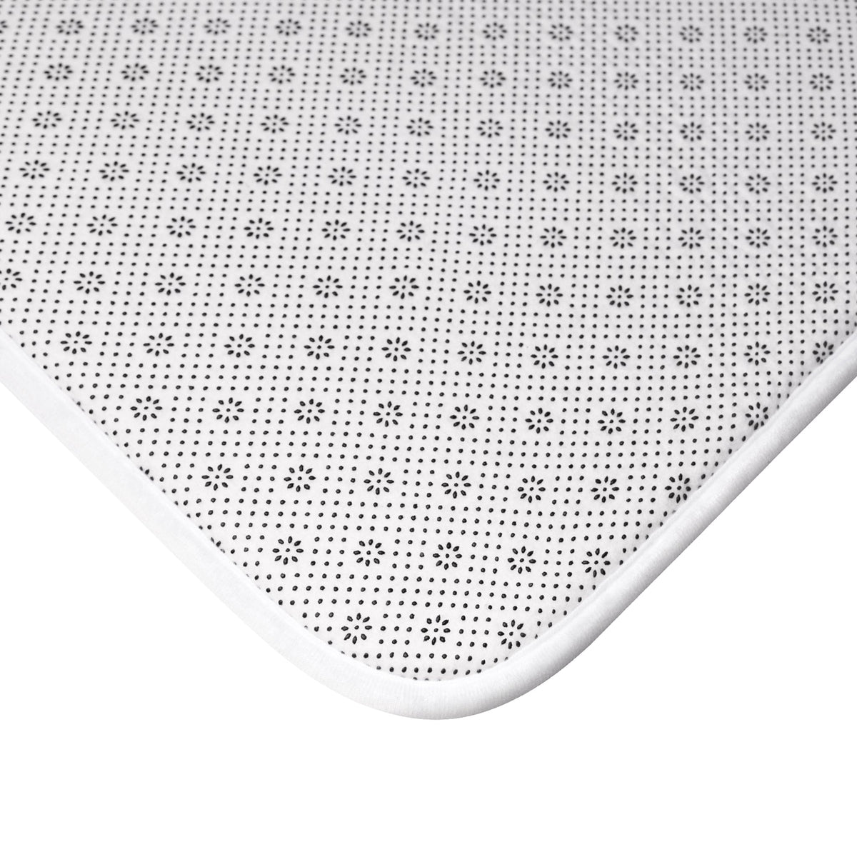 Le Bain Striped Bath Mat — Brown