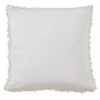 Ivory Faux-Lamb Fur Accent Pillow