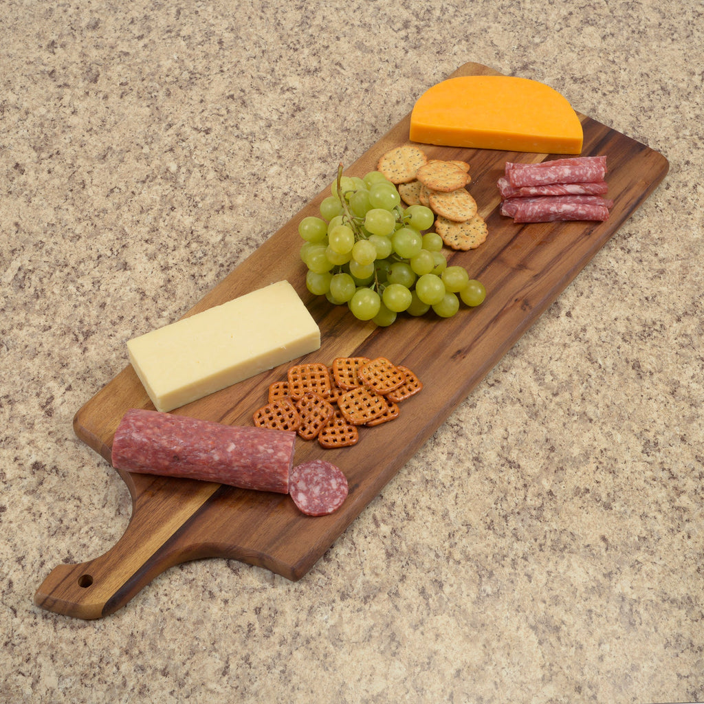 Extra-Large Acacia Charcuterie Board — 26 × 9 in. — product view 2