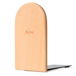 Solid Beechwood Bookend