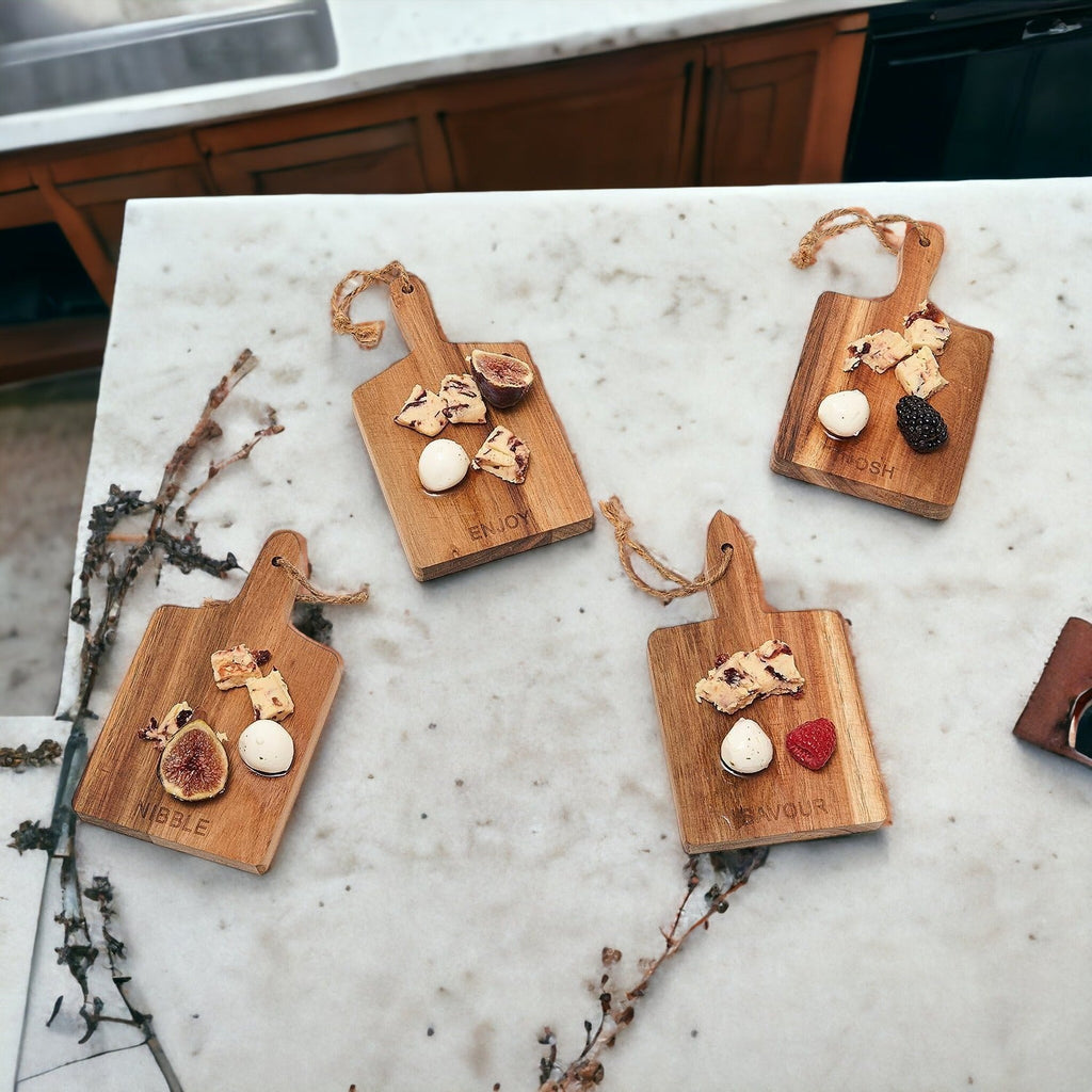Mini Acacia Charcuterie Boards — Singles or Set of 4 — product view 4