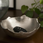 Silver Moon Hammered Centerpiece Bowl