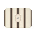 Le Bain Striped Bath Mat — Brown