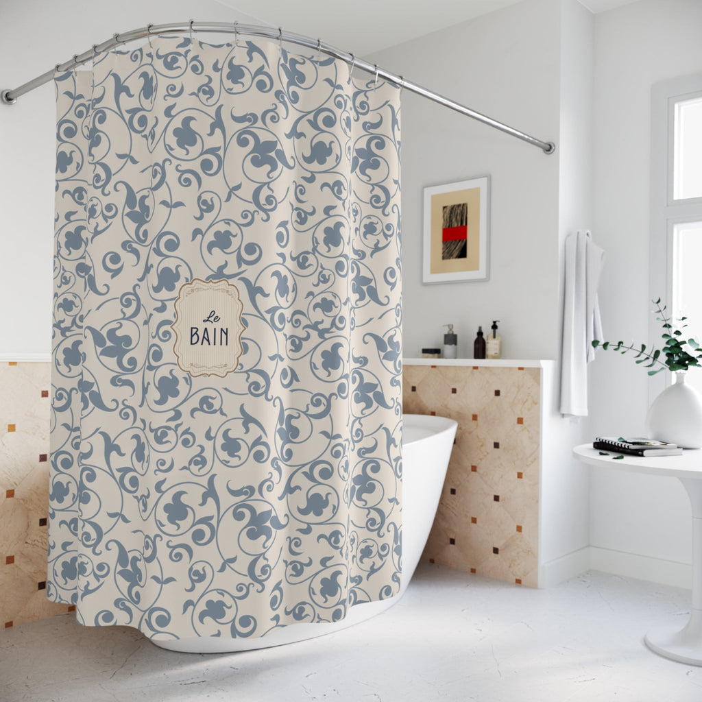 Le Bain Floral Shower Curtain