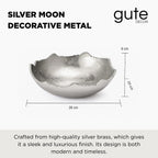 Silver Moon Hammered Centerpiece Bowl