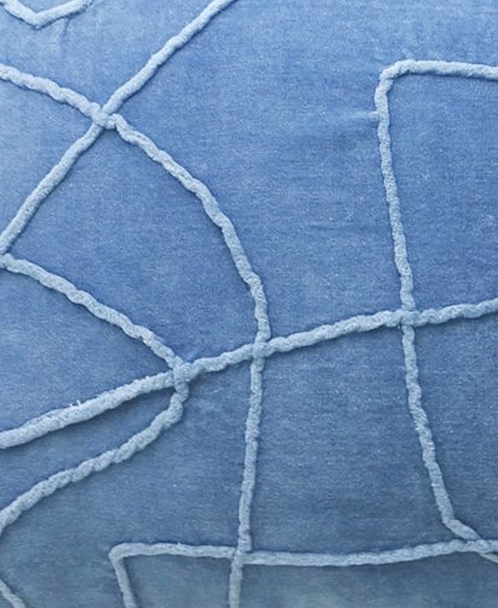 Velvet Embroidered Lumbar Pillow