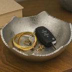 Silver Moon Hammered Centerpiece Bowl