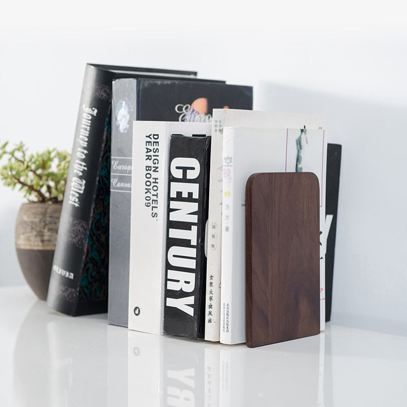 Solid Beechwood Bookend