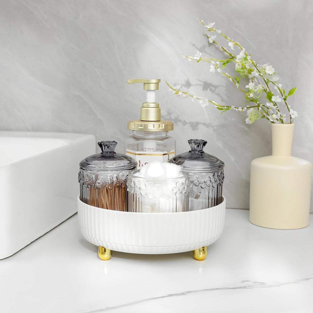 Rotating Makeup & Perfume Organizer