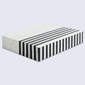 Black & White Inlay Decorative Storage Box