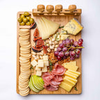 Bamboo Charcuterie Board & Knife Set