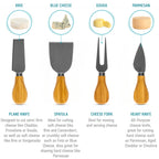 Bamboo Charcuterie Board & Knife Set