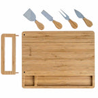 Bamboo Charcuterie Board & Knife Set