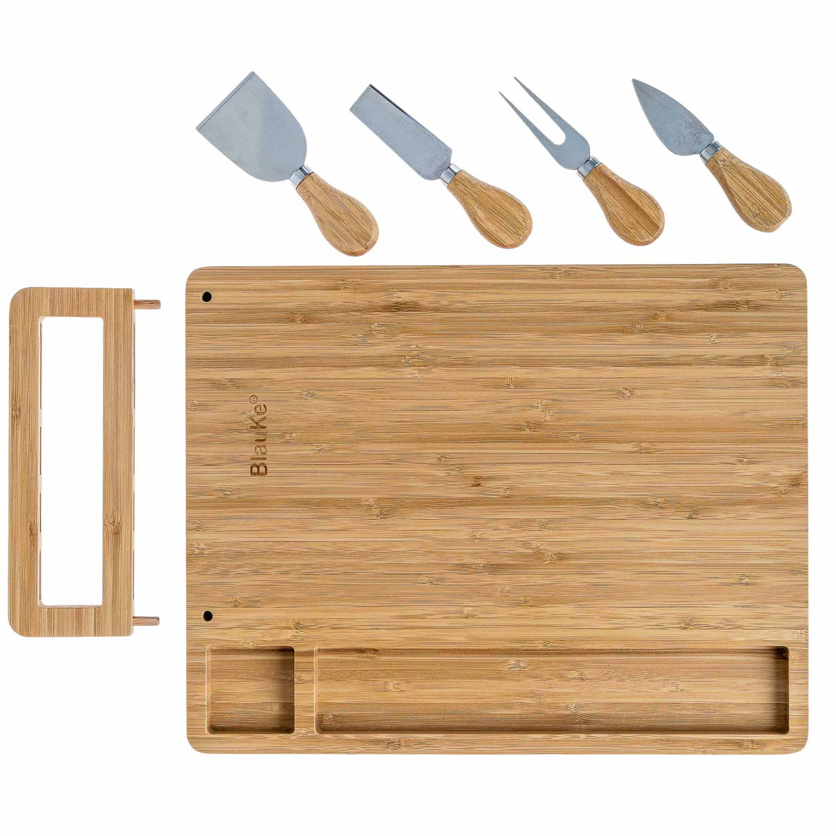 Bamboo Charcuterie Board & Knife Set