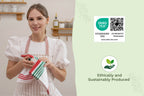 Everyday Striped Cotton Kitchen Towels — Set of 6