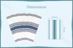 Everyday Striped Cotton Kitchen Towels — Set of 6