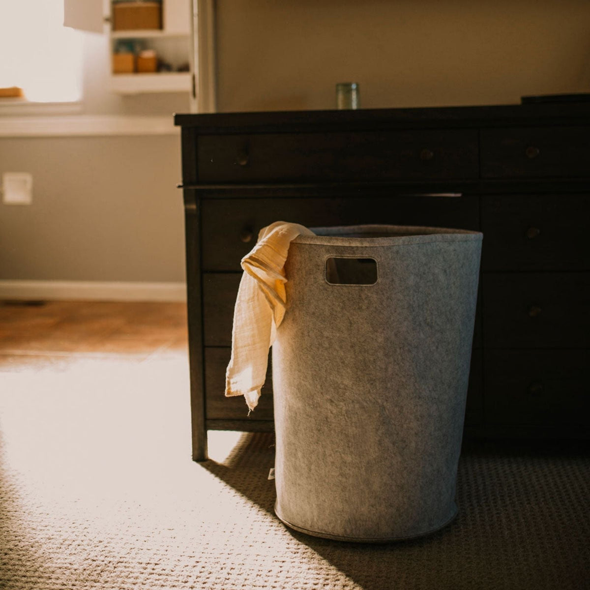 Soft Felt Everyday Laundry Hamper — product view 18