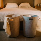 Soft Felt Everyday Laundry Hamper — product view 6