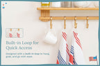 Everyday Striped Cotton Kitchen Towels — Set of 6