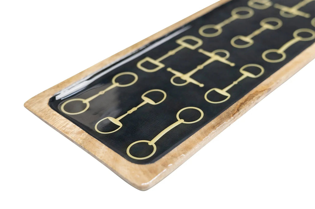 Equestrian Snaffle Serving Tray