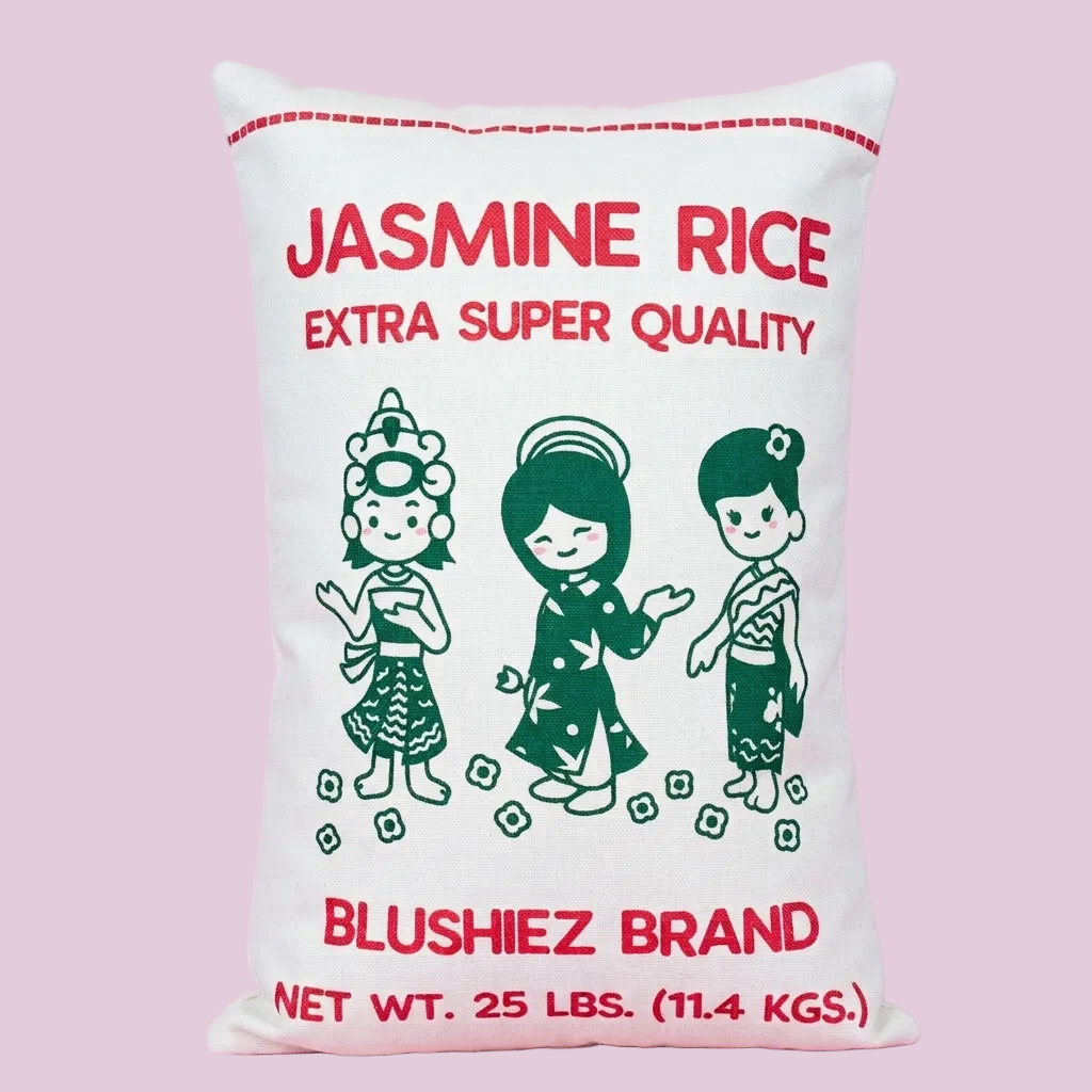 Jasmine Rice Bag Accent Pillow