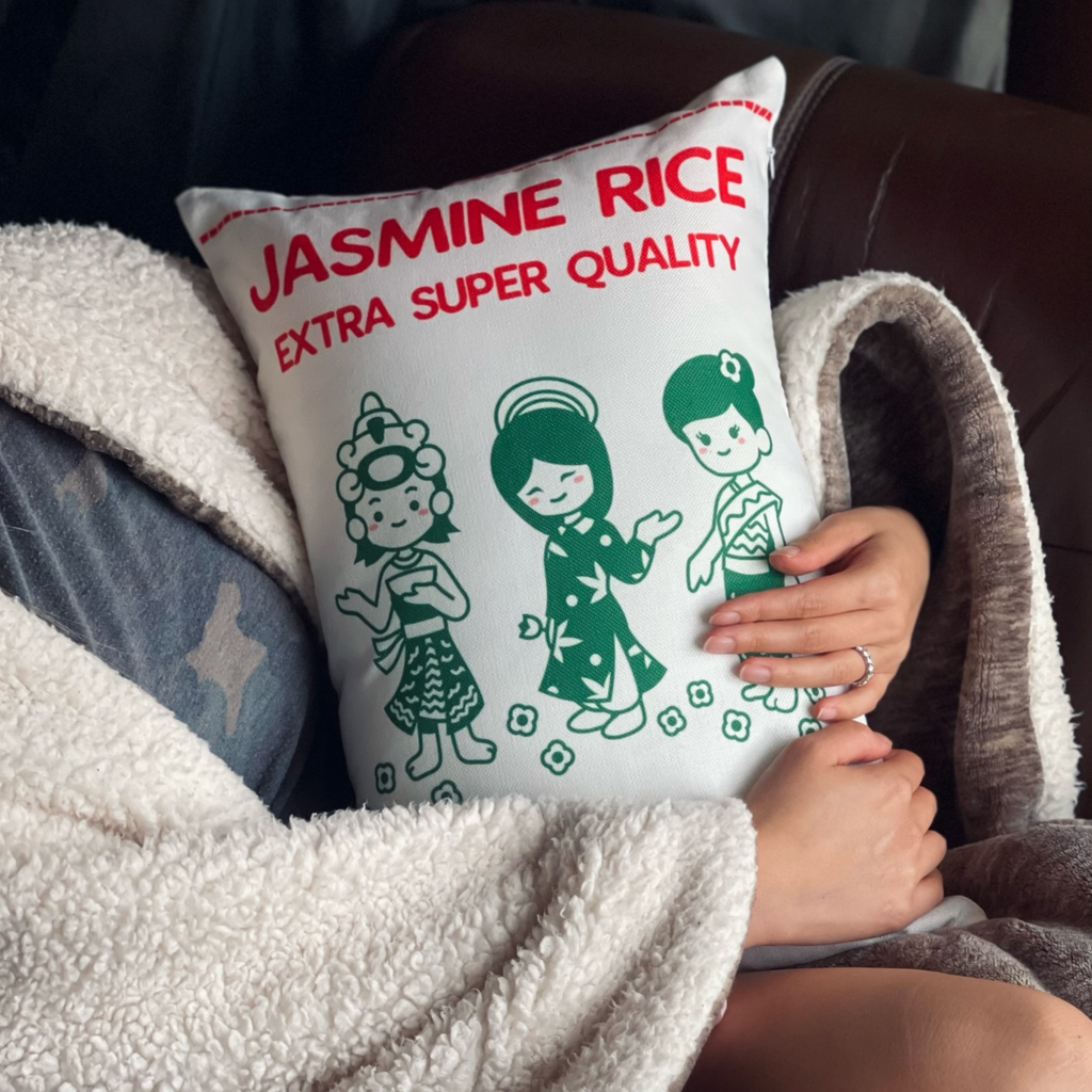 Jasmine Rice Bag Accent Pillow