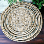 Natural Seagrass Trays — 6 Sizes