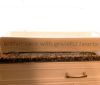 Gather Rustic Wooden Centerpiece Tray — 20 × 12 in.