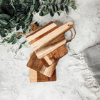 Mini Acacia Charcuterie Boards — Singles or Set of 4 — product view 14