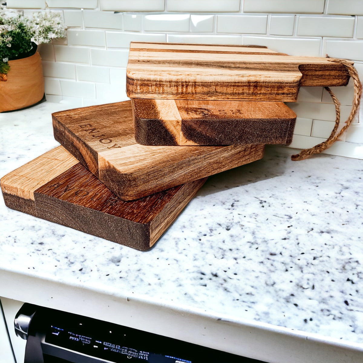 Mini Acacia Charcuterie Boards — Singles or Set of 4 — product view 3