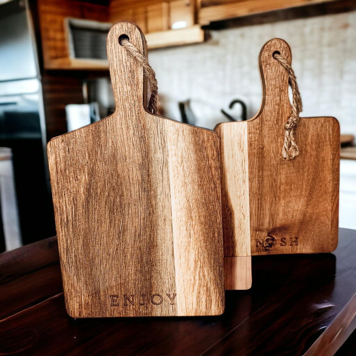Mini Acacia Charcuterie Boards — Singles or Set of 4 — product view 18