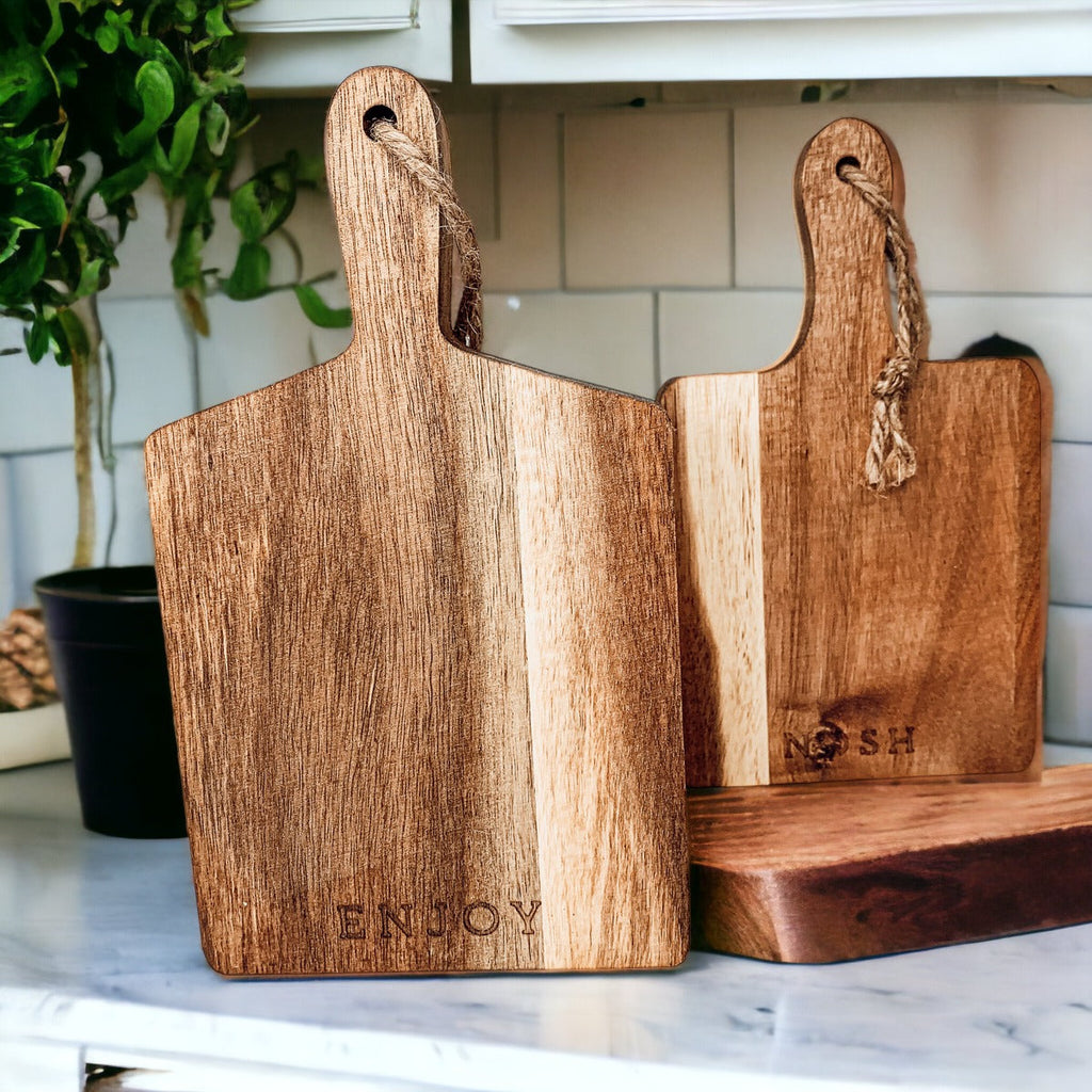 Mini Acacia Charcuterie Boards — Singles or Set of 4 — product view 6