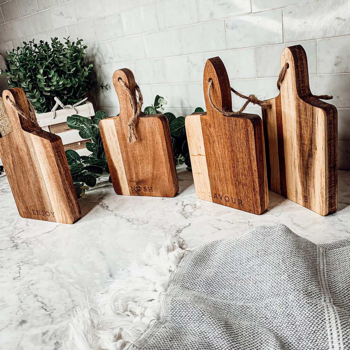 Mini Acacia Charcuterie Boards — Singles or Set of 4 — product view 13